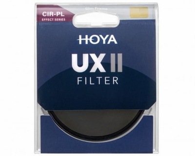 Filtr polaryzacyjny kołowy Hoya UX II CIR-PL 58 mm