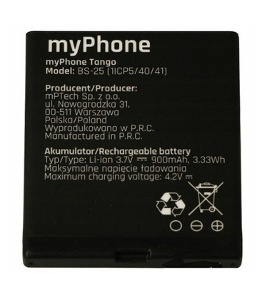 Oryginalna bateria myPhone Tango Flip 3 BS-25