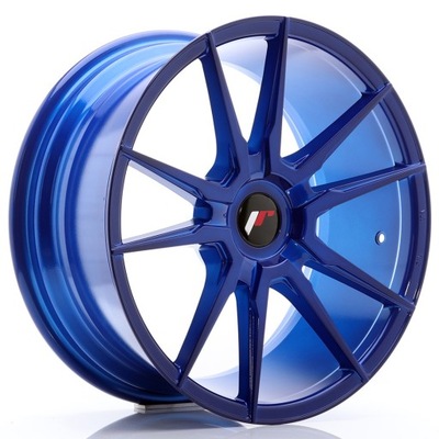 Japan Racing JR21 18x8,5 ET20-40 Blank Platinium Blue 4 szutki + ceramika