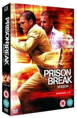 PRISON BREAK SKAZANY NA ŚMIERĆ sezon 2 vol1 (3dvd)