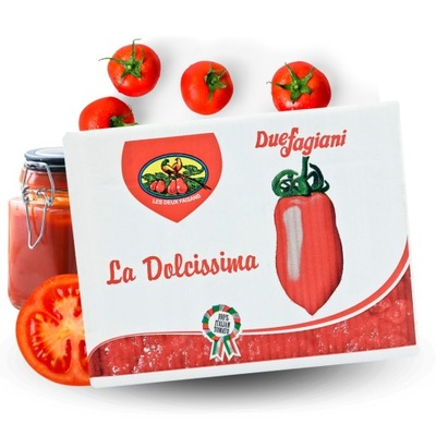 Pulpa pomidorowa 10kg POLPA DI POMODORO Włoskie pomidory drobno krojone