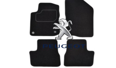DYWANIKI WELUROWE PEUGEOT 208, 2008