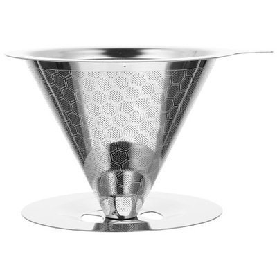 Stainless Steel Funnel Glass Coffee Maker Pour