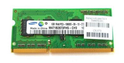 RAM SAMSUNG 1GB PC3-10600S DDR3-1333 1333MHz 1333