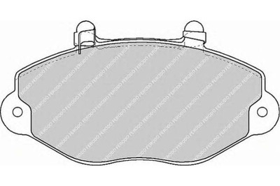 Ferodo гальмівні колодки гальмівні ford transit transit tourn фото №1