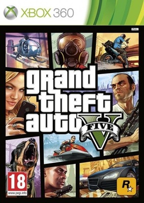 XBOX 360 GTA V PL