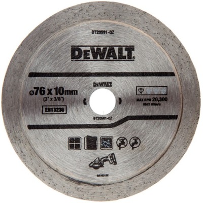 Tarcza diamentowa ceramika 76x10mm DeWALT DT20591