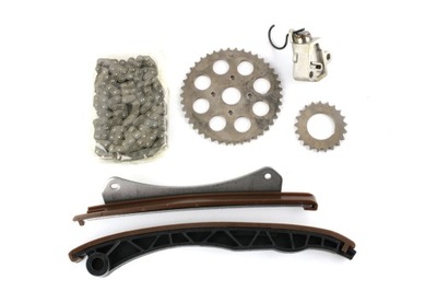 Ланцюг розподільного валу - грм kpl łańcuch/koła/ślizgi fiat 1.3mj фото №1