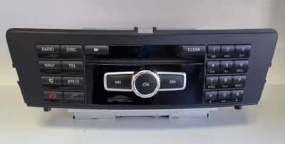 RADIO NAVIGATION DVD MERCEDES + MAP + CODE W166 ML  