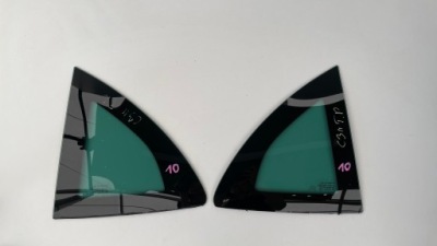 Скло кузовна citroen c3 ii правий лівий задня 10r фото №1