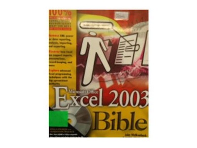 MICROSOFT OFFICE EXCEL 2003 BIBLE -brak cd