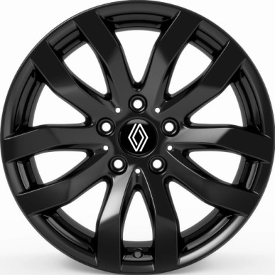 4× JANTE ALUMINIUM CMS C22 NOIR 7.5