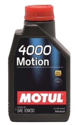 MOTUL 102813 МАСЛО МОТОРНЕ 10W/30 4000 MOTION 1L