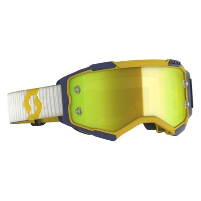 SCOTT Gogle mx cross enduro FURY Yellow +Gratis