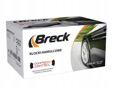 Тормозные колодки тормозные передок  breck fiat ducato 3 3 фото №1