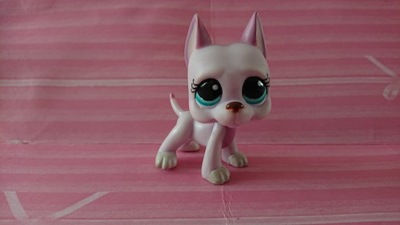 Littlest Pet Shop Dog niemiecki 1022 Oryginał LPS