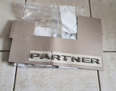 PEUGEOT DE CARGA 3 RIFTER EMBLEMA INSIGNIA PARTE TRASERA DE PUERTA 18-  