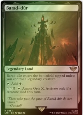 Karta Magic: The Gathering Barad-dûr FOIL!