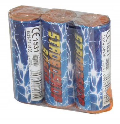 FAJERWEERKI STROBOSKOP BIAŁY 90 SEKUND TXF441 3 SZTUKI TRIPLEX