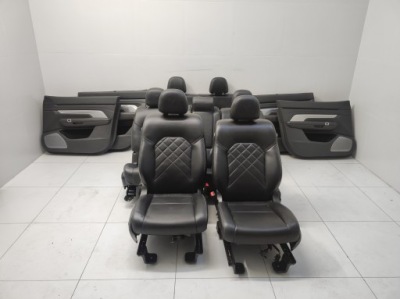 Салон сидіння заднє сидіння обшивки оббивка eu vinfast vf9 фото №1