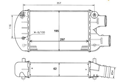 ІНТЕРКУЛЕР FIAT 1,9JTD BRAVO I MAREA MULTIPLA NRF