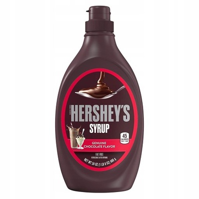 Hershey's Syrop Czekoladowy Chocolate Polewa 680g