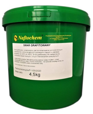 Smar grafitowy grafitowany Naftochem 4,5 kg