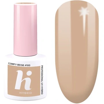 hi hybrid #100 lakier hybrydowy Comfy Beige 5ml