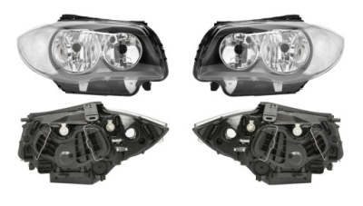 Фара лампа bmw 1 e81 e82 e87 e88 le+pr depo фото №1