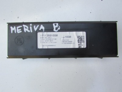 Модуль блок керування кондиціонера 13591690 opel meriva b фото №1