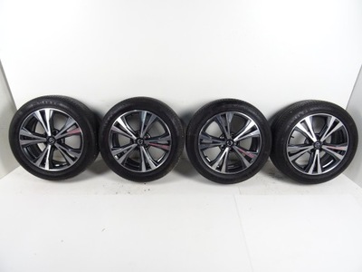 QASHQAI II J11 FACELIFT ALLOY WHEELS (TITANIUM) WHEELS 215/55/R18  