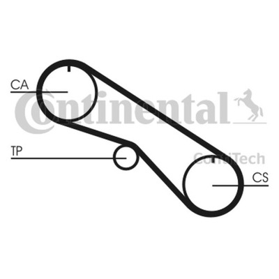 CORREA DISTRIBUCIÓN HONDA 1,6-1,7 104Z CT1082  