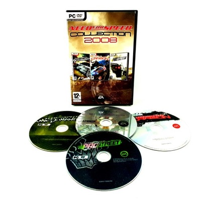 NEED FOR SPEED COLLECTION 2008 MOST WANTED PC
