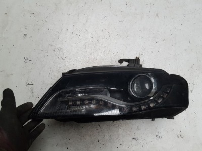 Audi a4 b8 08r- фара левая перед ксенон led англичанин фото №1