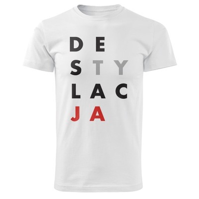 Koszulka męska DESTYLACJA r. XL