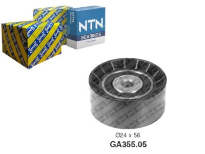 SNR GALET GUIDE COURROIE MULTICANAL RENAULT CL 