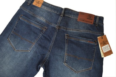 DŁUGIE spodnie jeans pas 96-98 cm W35 L38
