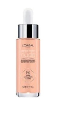 L'OREAL PARIS NUDE PODKŁAD DO TWARZY 0.5-2 SEHR HELL 30ML NC109