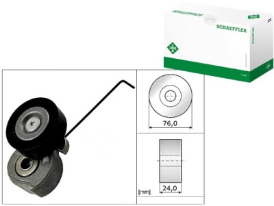 Ina napcz ремінь клиновий wiel. volvo s60 ii v70 3 фото №1