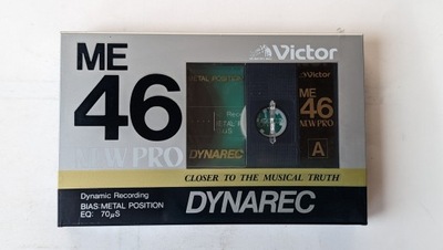 VICTOR JVC DYNAREC ME 46 New Pro Japan 1986r 1szt