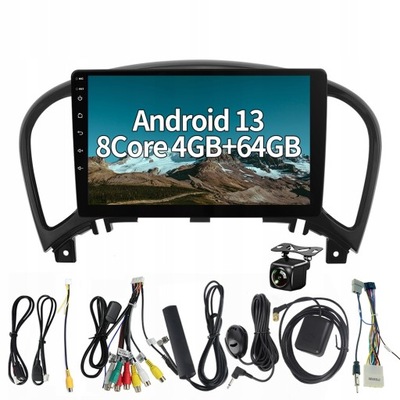 RADIO 2DIN DE AUTOMÓVIL ANDROID GPS NISSAN JUKE YF15 2010-2014  