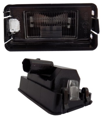 Seat лампа підсвітка освітлення номерного знака фото №1