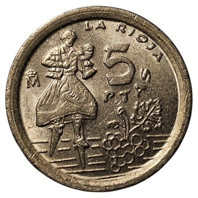 5 peset 1996 Hiszpania