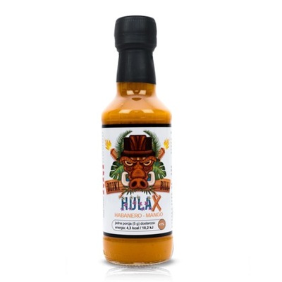 Ostry sos Hula X- mango Habanero - ten ostrzejszy