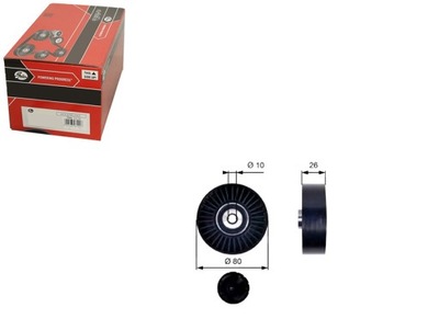 Ролик направляющая ремень alfa romeo 145 146 147 156 фото №1