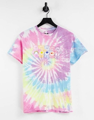 DAISY STREET KOLOROWY T-SHIRT TIE DYE (38)