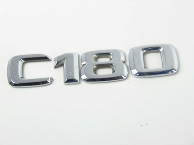 MERCEDES EMBLEMA C180 C 180 INSCRIPCIÓN LITERY PLANO  