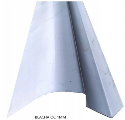 Поріг dół vw polo 9n 01-09 пороги pr=le лист 1mm фото №1