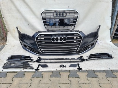 Бампер перед kompletny audi a6 c7 lift pdc фото №1