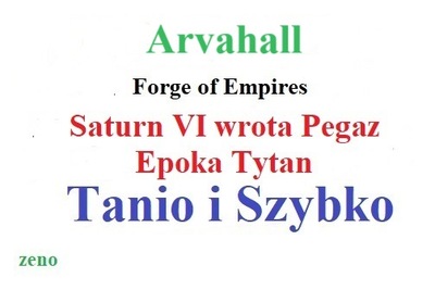 Forge of Empires FOE Tytan Wrota Pegaz Arvahall